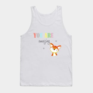 You Are Amazing, fox Tank Top